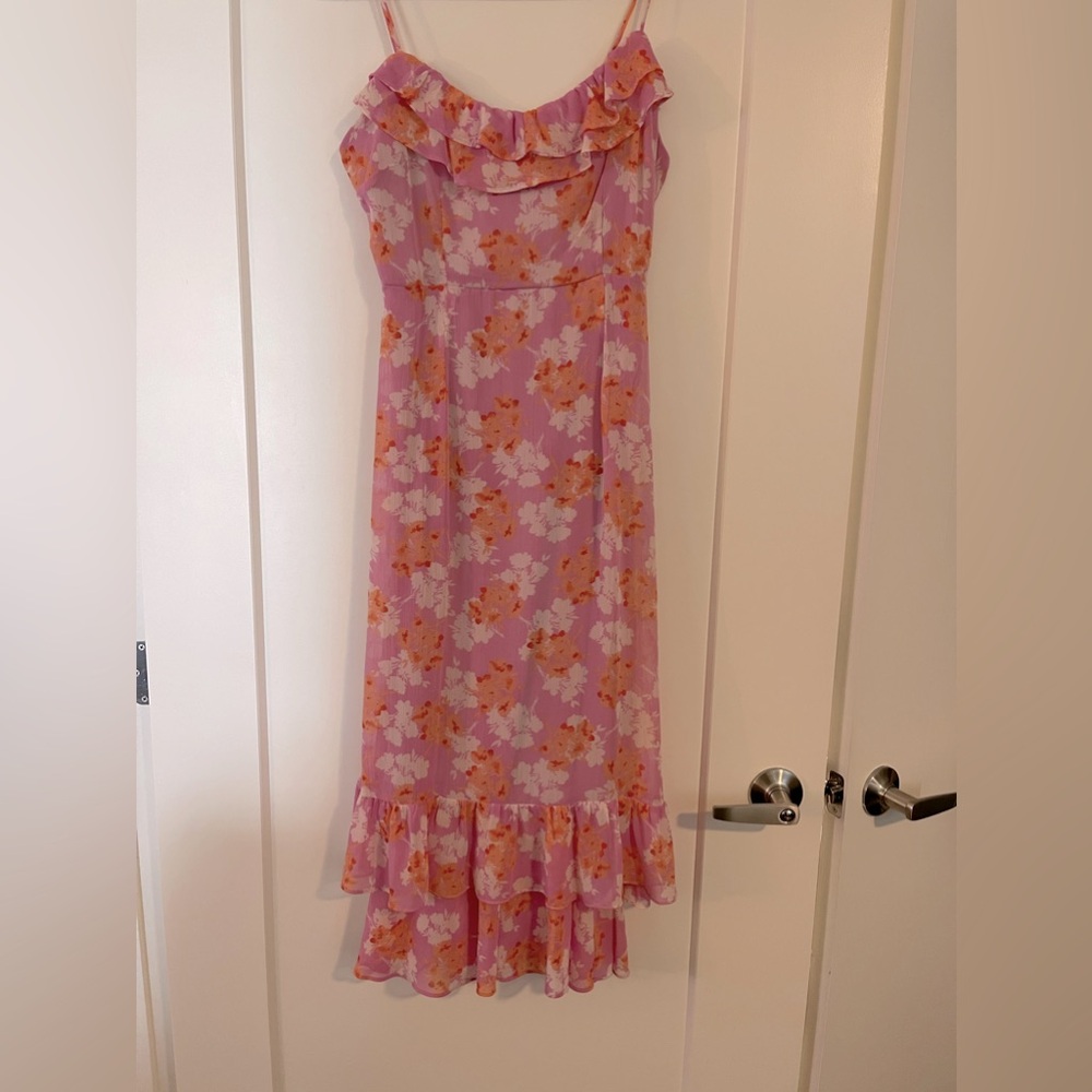 Floral maxi dress in size S